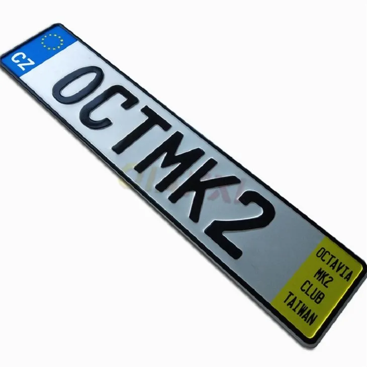 Personalized License Plate