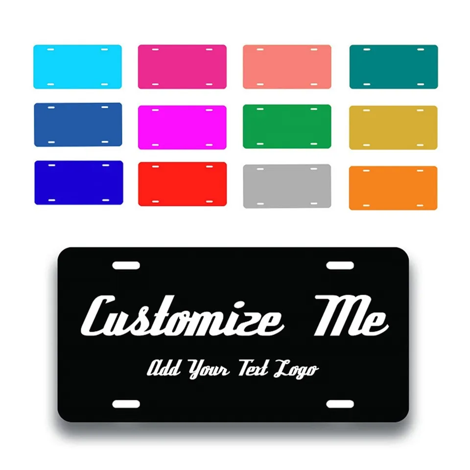 বায়ু-প্রতিরোধী ফাঁকা লাইসেন্স প্লেট